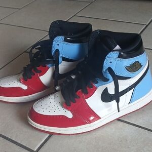 NIKE Air Jordan 1 Retro High OG Mens Size 7.5 Fearless High Top Sneakers